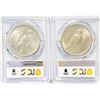 Image 2 : 1922-D Set (2) Silver Peace Dollar PCGS MS61