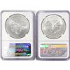 Image 2 : 2014, 2019 Set (2) American Silver Eagles NGC MS70