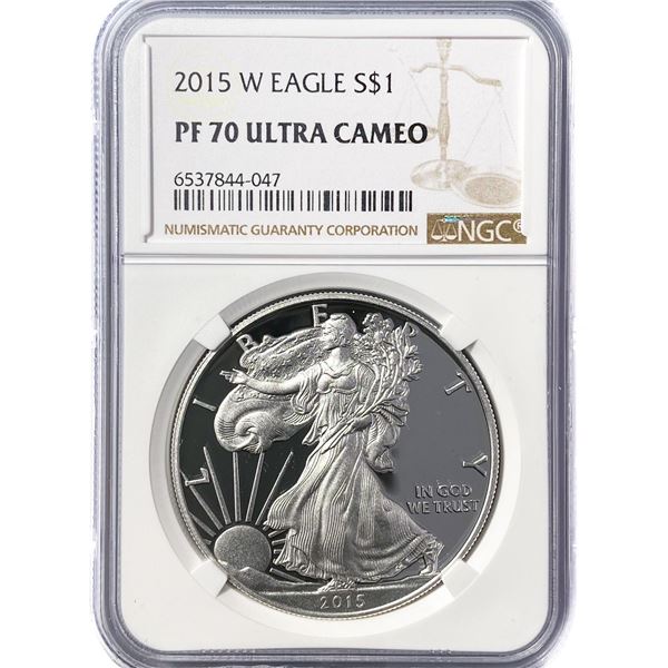 2015-W American Silver Eagle NGC PF70 UC