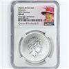 Image 1 : 2023 1oz G.B. S2Â£ NGC MS69 Q. Elizabeth II