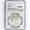 Image 1 : 1891-O Morgan Silver Dollar NGC AU55