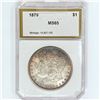 Image 1 : 1879 Morgan Silver Dollar PCI MS65