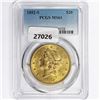 Image 1 : 1892-S $20 Gold Double Eagle PCGS MS61