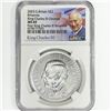 Image 1 : 2023 1oz G.B. S2Â£ NGC MS69 King Charles III