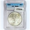 Image 1 : 1923 Silver Peace Dollar ICG MS65