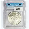 Image 1 : 1923 Silver Peace Dollar ICG MS65