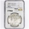 Image 1 : 1880/9-S Morgan Silver Dollar NGC MS62 VAM-11