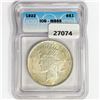 Image 1 : 1922 Silver Peace Dollar ICG MS65