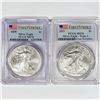 Image 1 : 2009, 2021 Set (2) ASE PCGS MS70 1st Strike