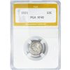 Image 1 : 1921 Mercury Silver Dime PGA XF40