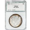 Image 1 : 1881-S Morgan Silver Dollar PCI MS64