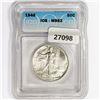 Image 1 : 1946 Walking Liberty Half Dollar ICG MS62