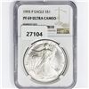 Image 1 : 1993-P American Silver Eagle NGC PF69 UC
