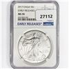 Image 1 : 2017 American Silver Eagle NGC MS70