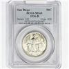 Image 1 : 1936-D San Diego Half Dollar PCGS MS65