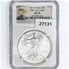 Image 1 : 2012 American Silver Eagle NGC MS70