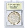 Image 1 : 1885-O Morgan Silver Dollar USCG MS65+DMPL