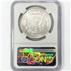 Image 2 : 1881-CC Morgan Silver Dollar NGC MS63