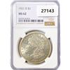 Image 1 : 1921-D Morgan Silver Dollar NGC MS62