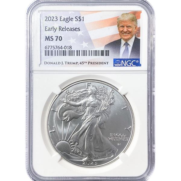 2023 American Silver Eagle NGC MS70