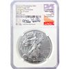 Image 1 : 2020(P) ASE Castle Signed NGC MS70 1st Day