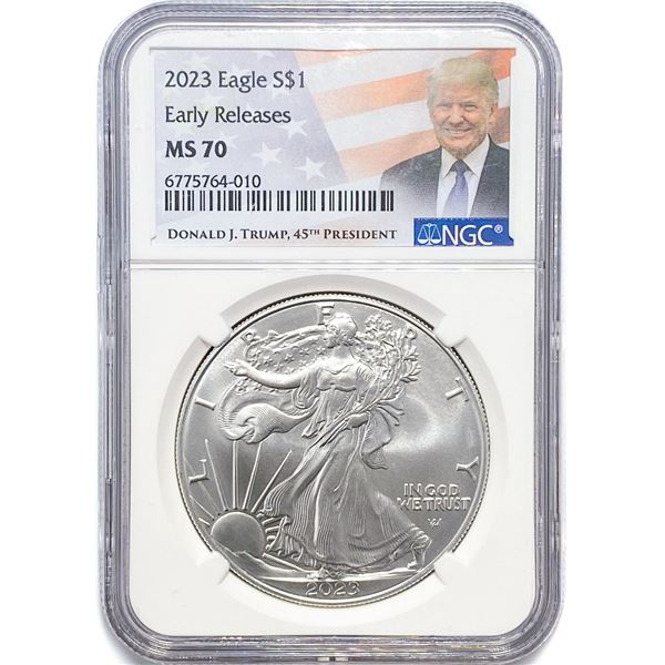 2023 American 1oz Silver Eagle NGC MS70