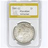Image 1 : 1891-CC Morgan Silver Dollar PGA MS64 VAM-3