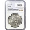 Image 1 : 1899 Morgan Silver Dollar NGC AU55