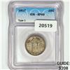Image 1 : 1917 Standing Liberty Quarter ICG EF40 Type 1