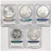 Image 2 : 2016 Set (5) A.S.E. NRA Exec. VP Signed PCGS MS69