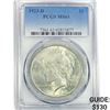 Image 1 : 1923-D Silver Peace Dollar PCGS MS61