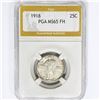 Image 1 : 1918 Standing Liberty Quarter PGA MS65 FH