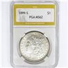 Image 1 : 1899-S Morgan Silver Dollar PGA MS62