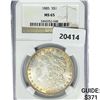 Image 1 : 1885 Morgan Silver Dollar NGC MS65