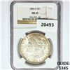 Image 1 : 1884-O Morgan Silver Dollar NGC MS65