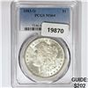 Image 1 : 1883-O Morgan Silver Dollar PCGS MS64