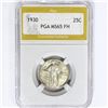 Image 1 : 1930 Standing Liberty Quarter PGA MS65 FH
