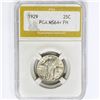Image 1 : 1929 Standing Liberty Quarter PGA MS64+ FH