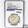 Image 1 : 1861-O Seated Lib. 50C NGC Shipwreck SS Rep Bx Set