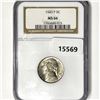 Image 1 : 1943 P Jefferson Nickel NGC MS66