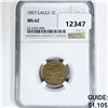 Image 1 : 1857 Flying Eagle Cent NGC MS62