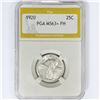 Image 1 : 1920 Standing Liberty Quarter PGA MS63+ FH