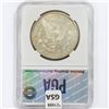Image 2 : 1887-S Morgan Silver Dollar PGA MS64