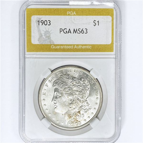 1903 Morgan Silver Dollar PGA MS63