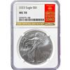 Image 1 : 2023 American Silver Eagle NGC MS70