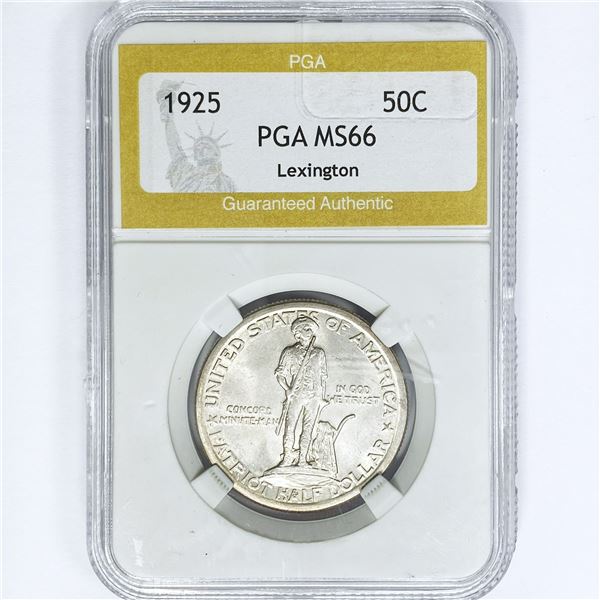 1925 Lexington Half Dollar PGA MS66