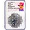 Image 1 : 2023 1oz G.B. S2Â£ NGC MS69 Q. Elizabeth II