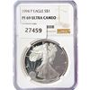 1994-P American Silver Eagle NGC PF69 UC