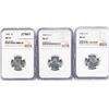 Image 1 : 1943 (D,S) Set (3) Wheat Cent NGC MS67