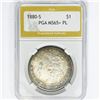 Image 1 : 1880-S Morgan Silver Dollar PGA MS65+ PL
